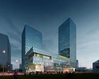 商务购物中心建筑