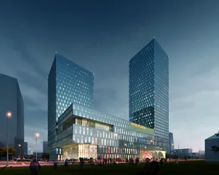 商务购物中心建筑