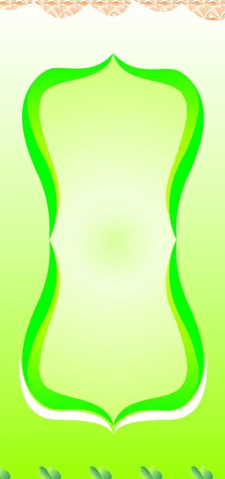 x展架心形图片cdr矢量模版下载