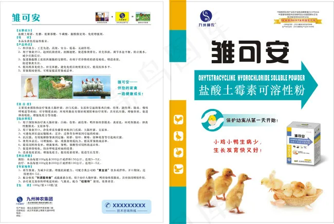 药品宣传单cdr矢量模版下载