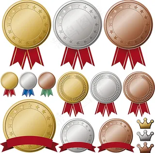 矢量奖牌