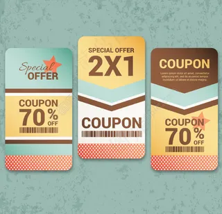 纸质折扣优惠券