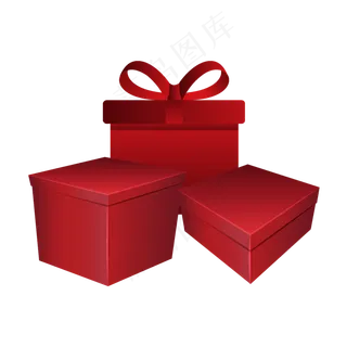红色新年礼物礼盒情人节礼包丝带红色新年礼物礼盒情人节礼包丝带