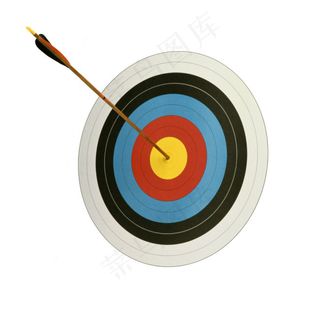 箭射靶心