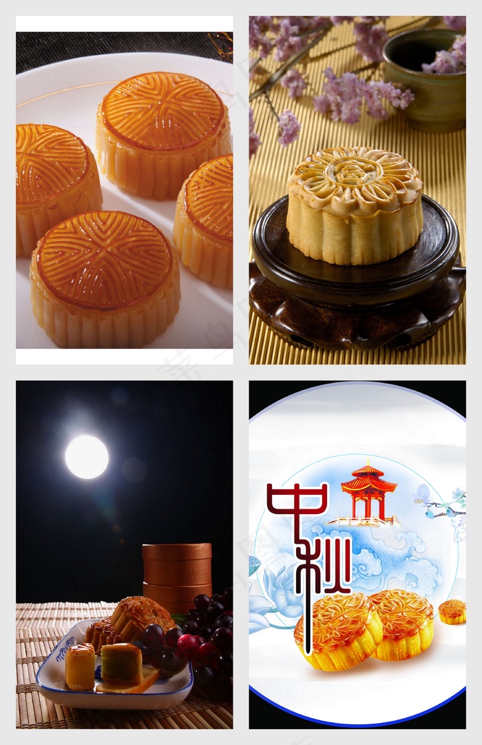 甜美中秋味道矢量素材eps,ai矢量模版下载