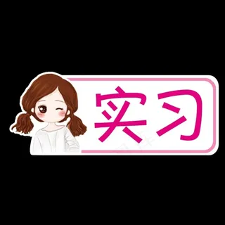 新手实习标识 车贴