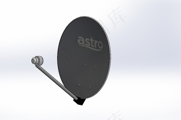 天文卫星盘（直径430毫米）