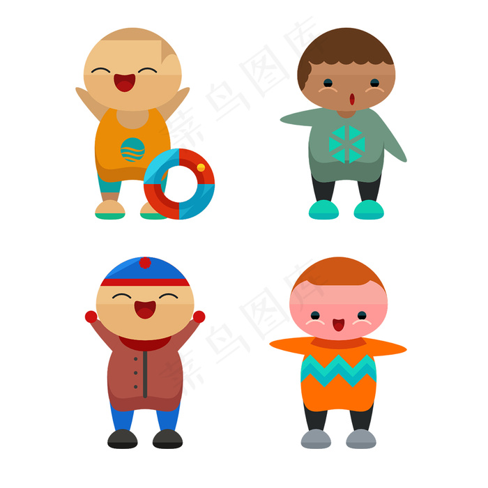 可爱小朋友icon图标