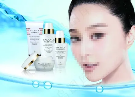 眼霜保養品海報