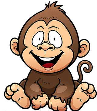 卡通猴子图片