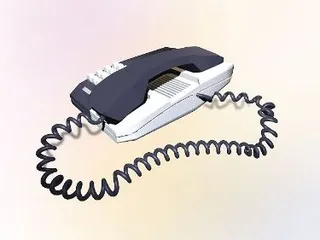 电话3d模型电器3d素材 1