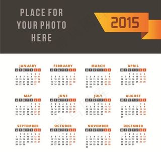 2015年日历