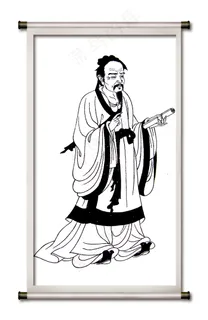 人物白描图片 人物白描图片