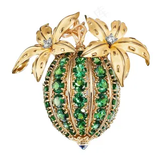 胸针饰品免抠素材PSD分层