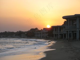 夕阳图片