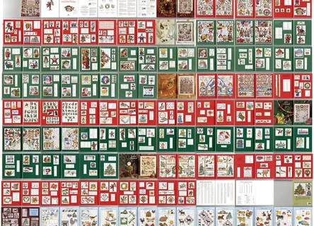 十字绣杂志圣诞节图片