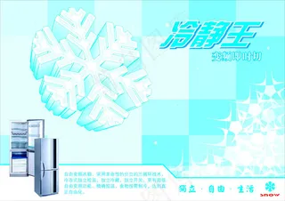 冰箱宣传单