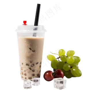 一杯珍珠奶茶,免抠元素 一杯珍珠奶茶,免抠元素