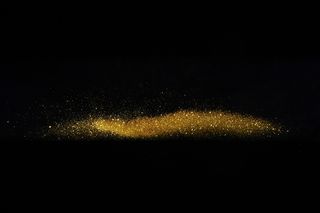 金沙金色沙粒炫光背景素材