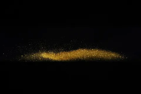 金沙金色沙粒炫光背景素材 金沙金色沙粒炫光背景素材