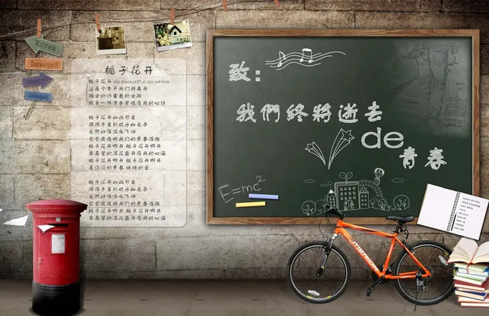 致青春图片(3500X2300(DPI:300))psd模版下载