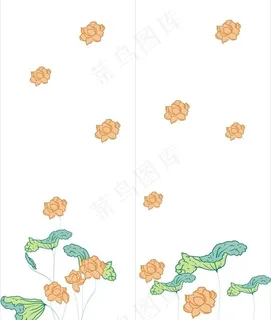 荷花移门图片 荷花移门图片