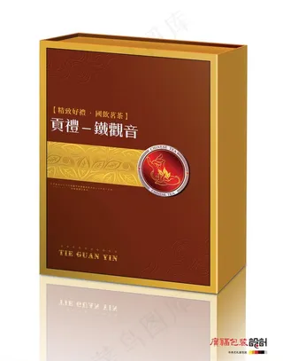 茶叶包装 铁观音（展开图）图片