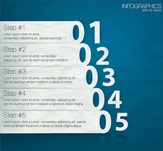 潮流彩色标签图片