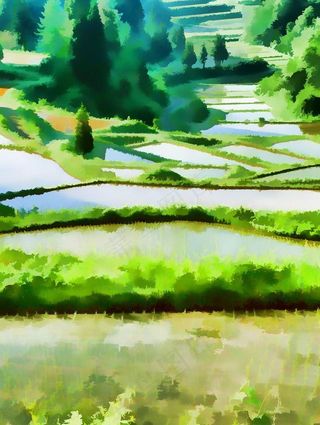 风景装饰画图片