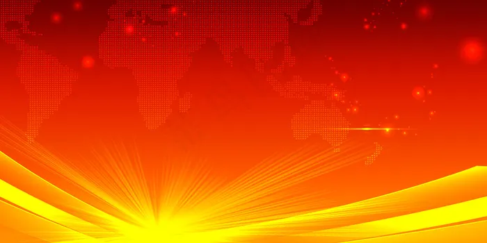 红色科技展板psd背景素材