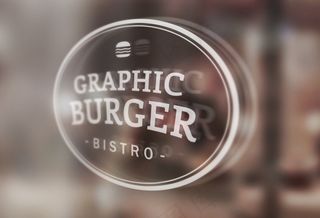 玻璃质感LOGO效果图