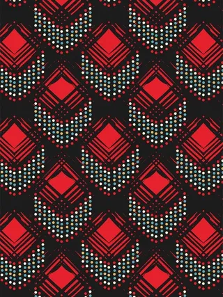 怀旧格子斑点图片