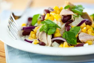 健康营养美食菜品特写