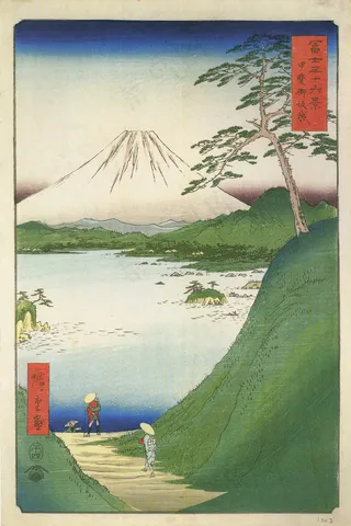 日本富士山图片