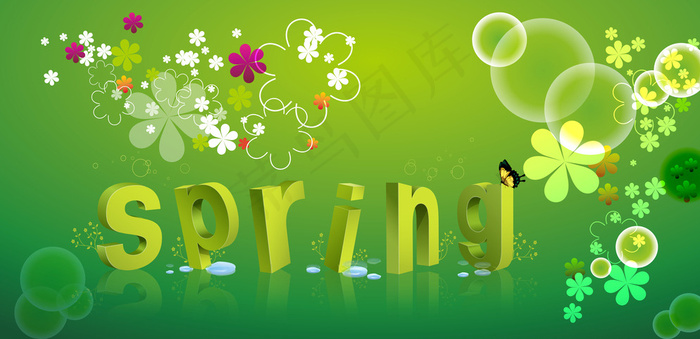 春天海报图片