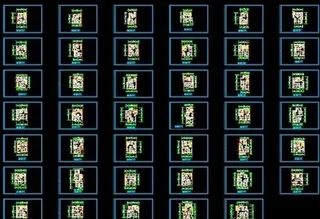 三房两厅经典户型集CAD图纸