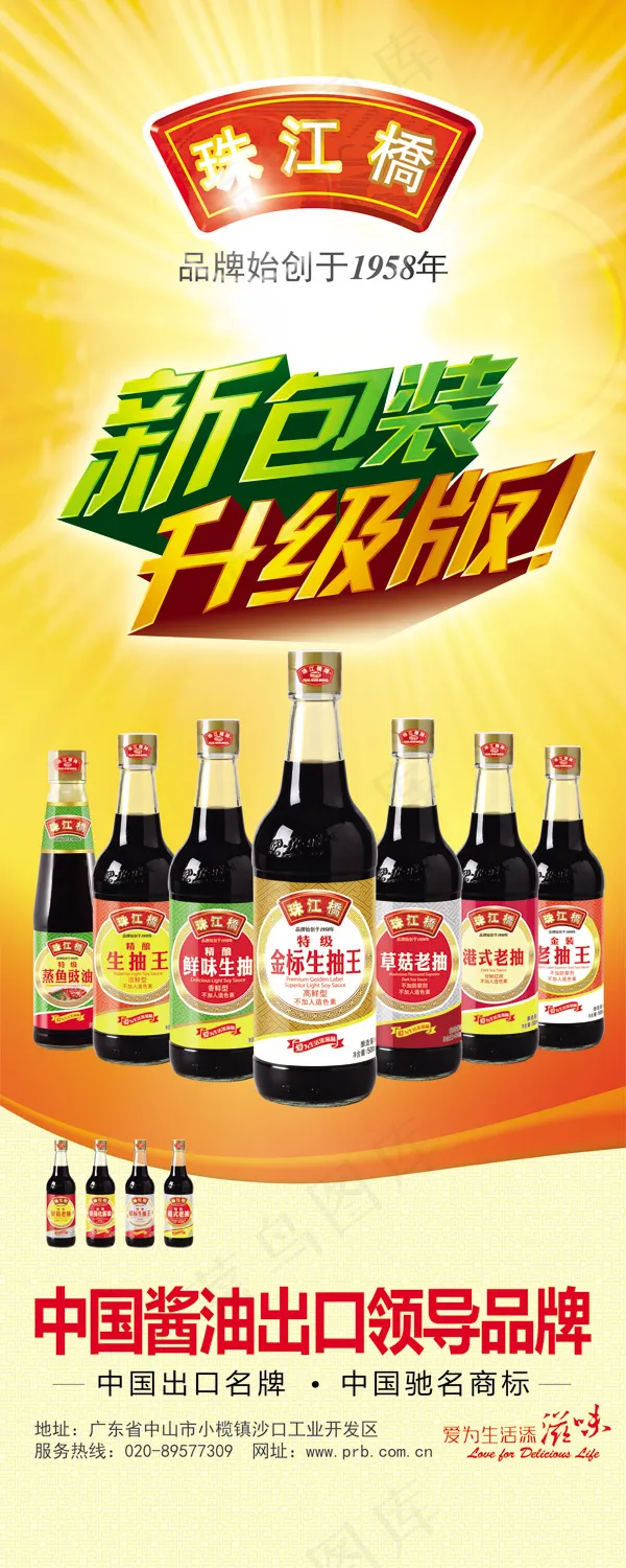 珠江桥易拉宝PSD素材(2268X5669(DPI:72))psd模版下载