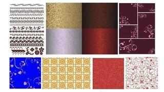 花纹底纹墙纸图片