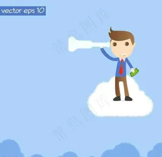 白领上班族商务金融设计