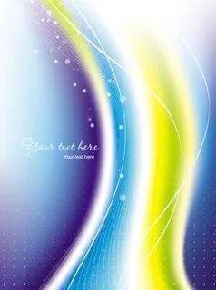 绚丽的彩虹幻彩矢量素材 绚丽的彩虹幻彩矢量素材