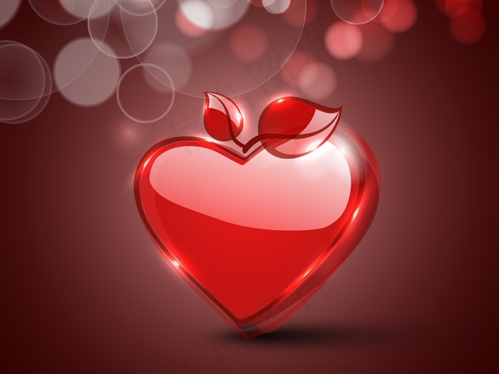 情人节快乐的背景