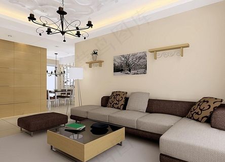 客厅沙发效果图