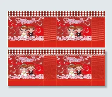 结婚礼盒包装图片