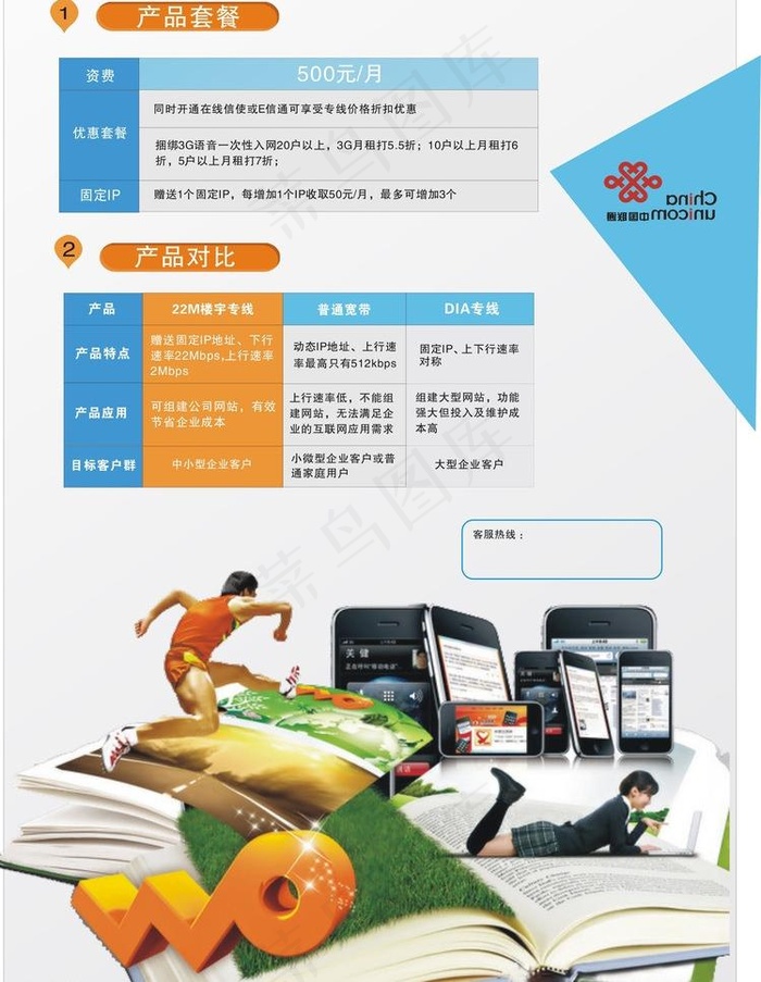 中国联通易拉宝图片cdr矢量模版下载