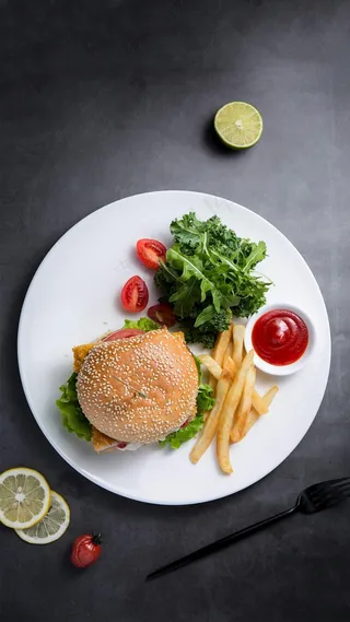 汉堡高清摄影图片