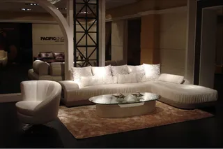 真皮沙发背景图