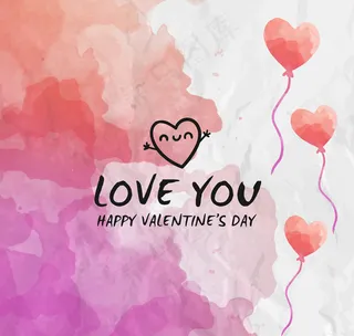 情人节纸质爱心贺卡