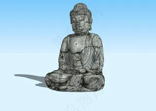 石佛3d模型图片