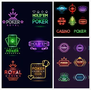 霓虹灯创意字母