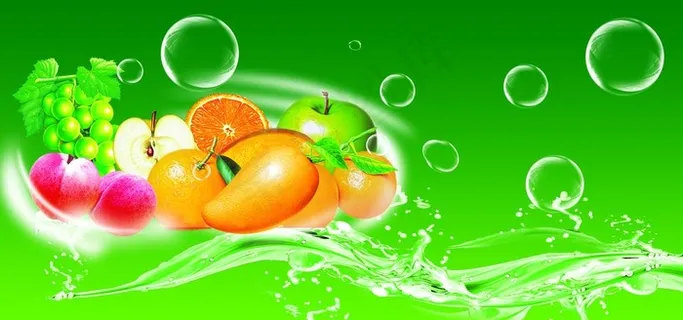 水果泡泡图片